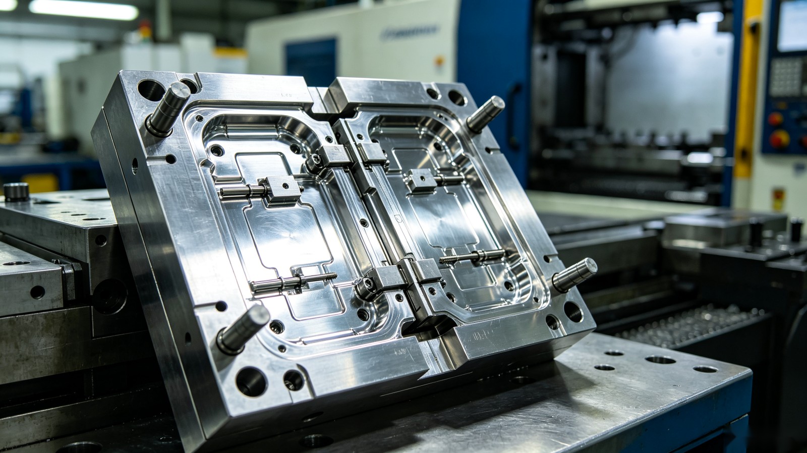 Finished precision injection mold